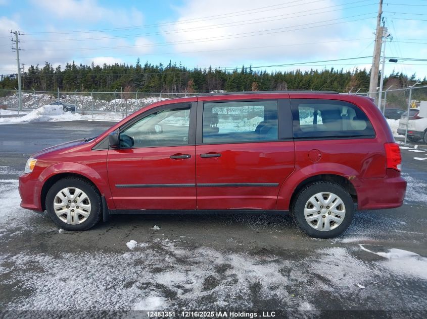 2015 Dodge Grand Caravan Se/Sxt VIN: 2C4RDGBG8FR500629 Lot: 12483351