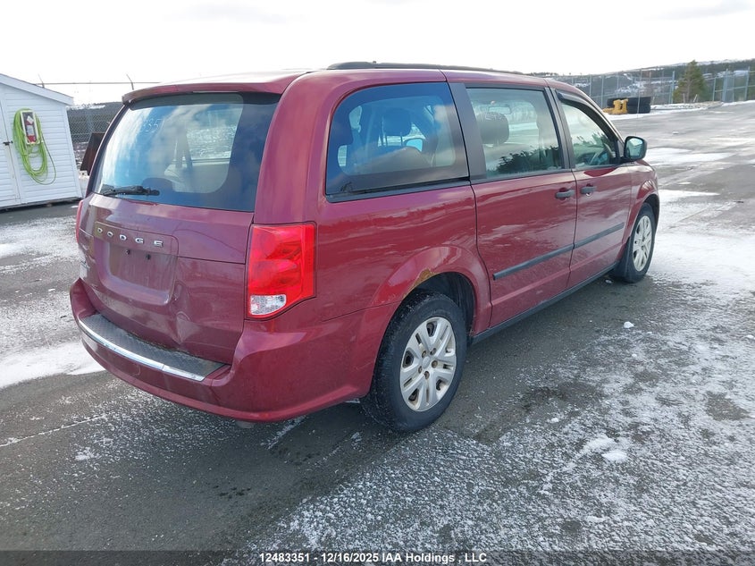 2C4RDGBG8FR500629 2015 DODGE CARAVAN photo no. 4