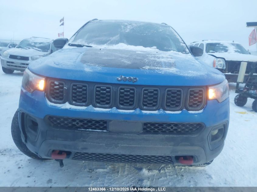 2024 Jeep Compass Trailhawk VIN: 3C4NJDDN5RT123258 Lot: 12483366