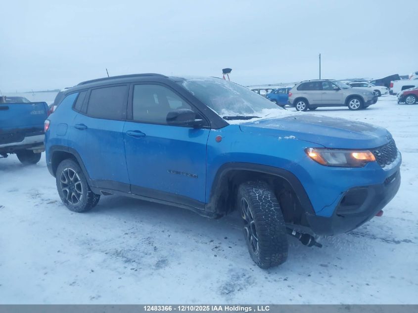 2024 Jeep Compass Trailhawk VIN: 3C4NJDDN5RT123258 Lot: 12483366