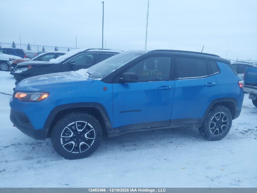 2024 Jeep Compass Trailhawk VIN: 3C4NJDDN5RT123258 Lot: 12483366