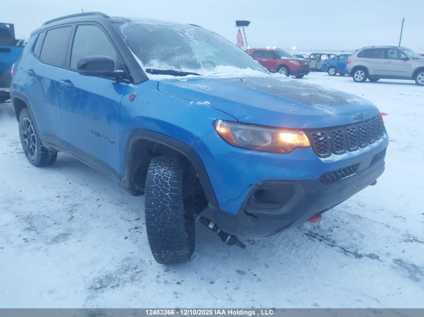 2024 Jeep Compass Trailhawk VIN: 3C4NJDDN5RT123258 Lot: 12483366