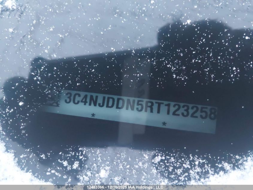 2024 Jeep Compass Trailhawk VIN: 3C4NJDDN5RT123258 Lot: 12483366
