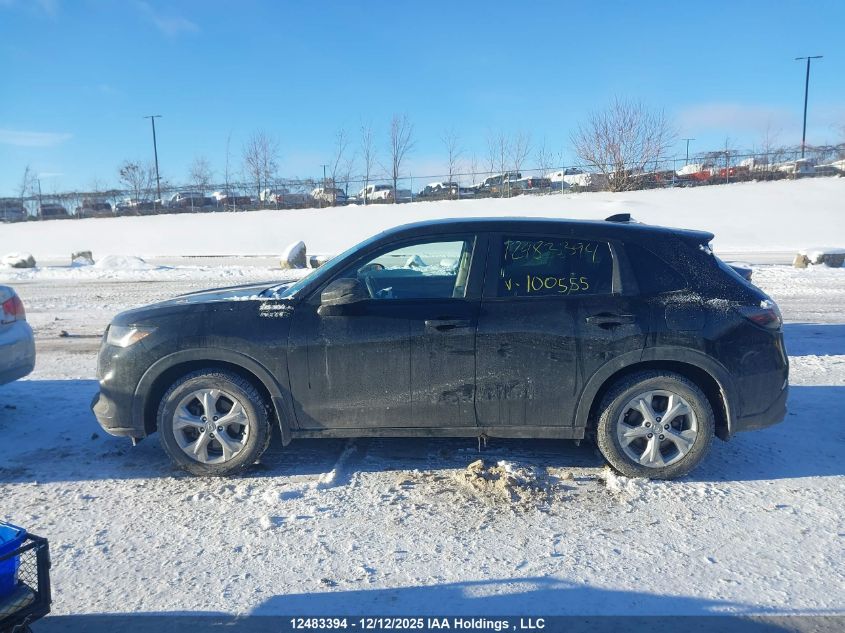 2024 Honda Hr-V Lx-B VIN: 3CZRZ2H31RM100555 Lot: 12483394
