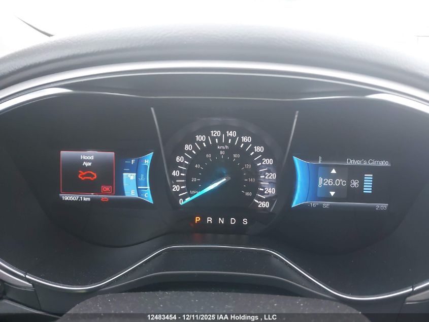 2013 Ford Fusion Se VIN: 3FA6P0HR8DR374120 Lot: 12483454