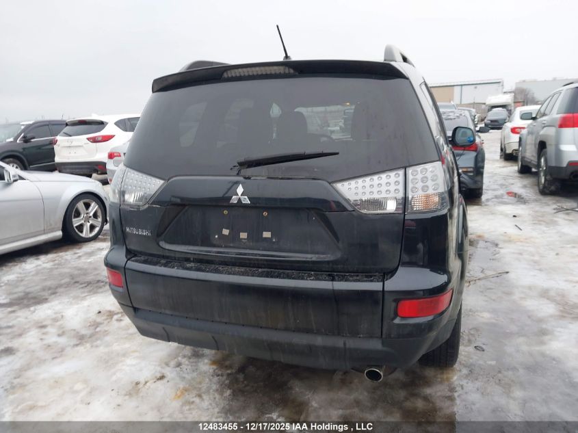2012 Mitsubishi Outlander Es VIN: JA4AS2AW5CU600825 Lot: 12483455