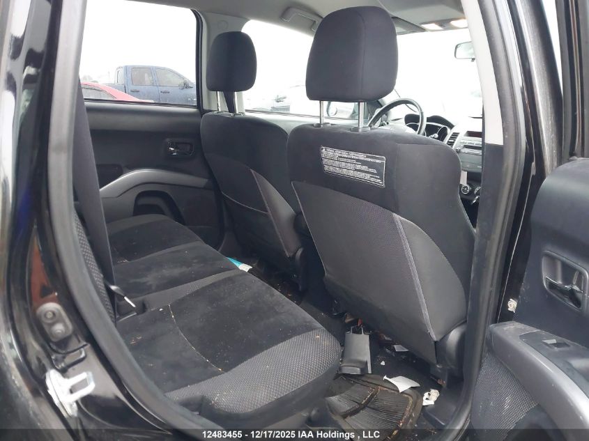 2012 Mitsubishi Outlander Es VIN: JA4AS2AW5CU600825 Lot: 12483455