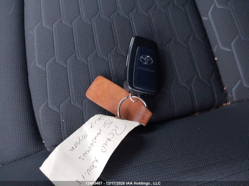 2021 Toyota Corolla VIN: JTNK4MBEXM3145771 Lot: 12483487