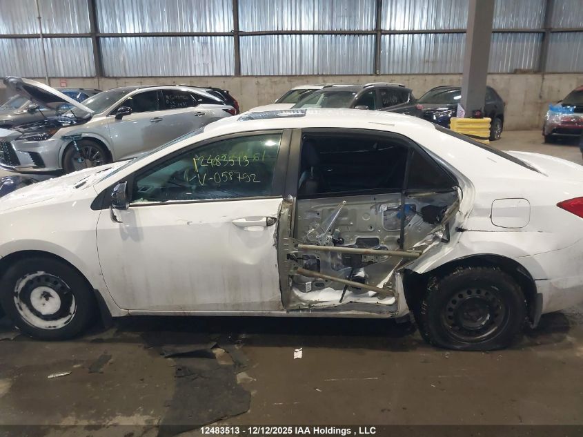 2018 Toyota Corolla Se VIN: 2T1BURHE5JC058792 Lot: 12483513