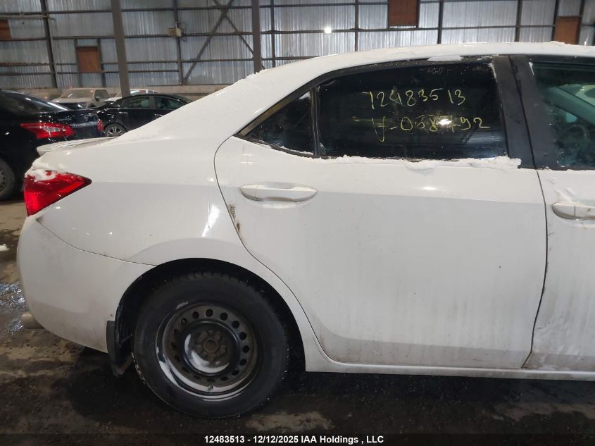 2018 Toyota Corolla Se VIN: 2T1BURHE5JC058792 Lot: 12483513