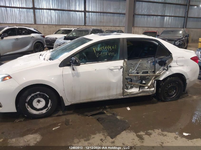 2018 Toyota Corolla Se VIN: 2T1BURHE5JC058792 Lot: 12483513