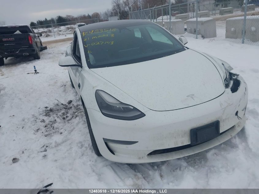 2021 Tesla Model 3