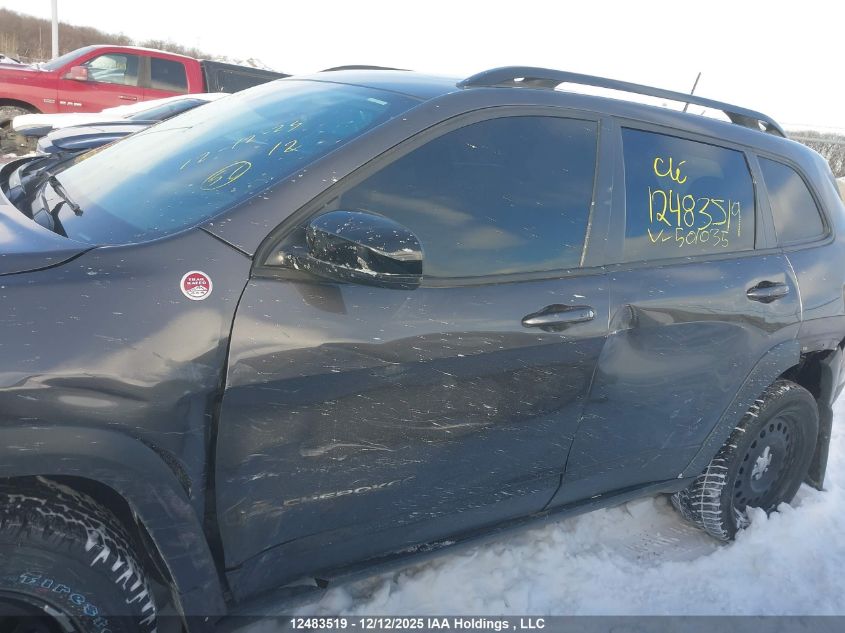 2022 Jeep Cherokee Trailhawk Elite VIN: 1C4PJMBX6ND501035 Lot: 12483519