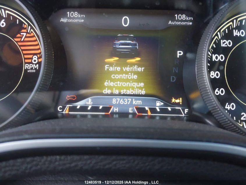 2022 Jeep Cherokee Trailhawk Elite VIN: 1C4PJMBX6ND501035 Lot: 12483519