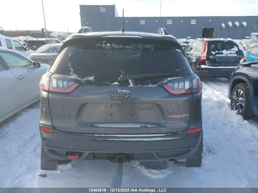 2022 Jeep Cherokee Trailhawk Elite VIN: 1C4PJMBX6ND501035 Lot: 12483519