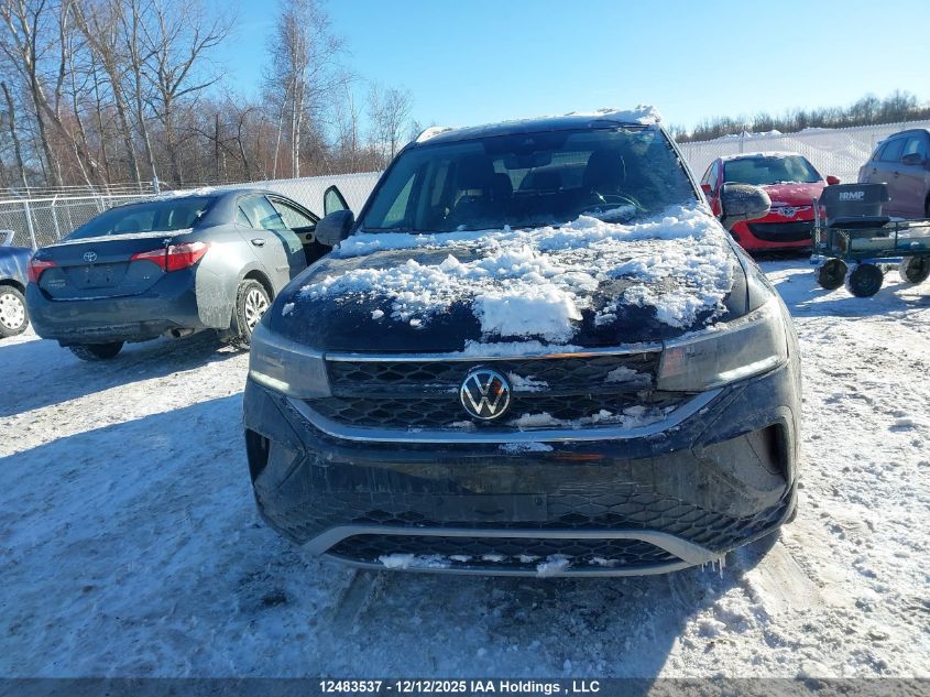 2024 Volkswagen Taos Se VIN: 3VVSX7B20RM090905 Lot: 12483537