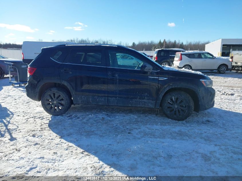 2024 Volkswagen Taos Se VIN: 3VVSX7B20RM090905 Lot: 12483537