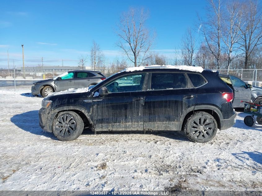 2024 Volkswagen Taos Se VIN: 3VVSX7B20RM090905 Lot: 12483537