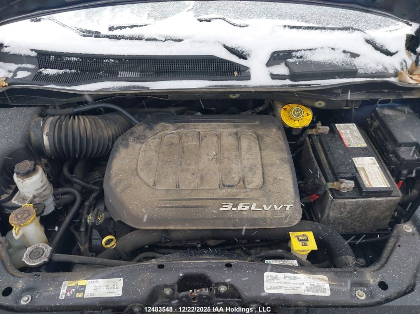 2017 Dodge Grand Caravan Cvp/Sxt VIN: 2C4RDGBG1HR874826 Lot: 12483548