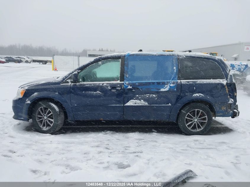 2017 Dodge Grand Caravan Cvp/Sxt VIN: 2C4RDGBG1HR874826 Lot: 12483548