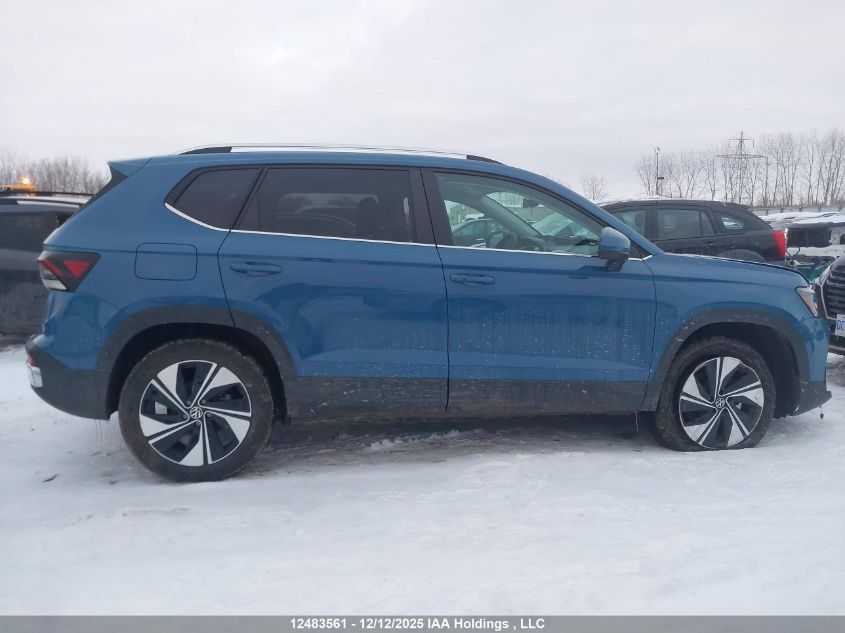 2026 Volkswagen Taos Se VIN: 3VVUC7B21TM013939 Lot: 12483561