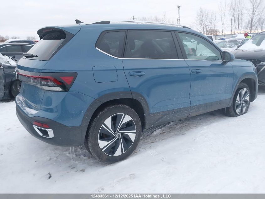 2026 Volkswagen Taos Se VIN: 3VVUC7B21TM013939 Lot: 12483561