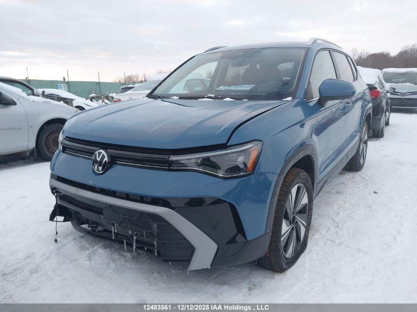 2026 Volkswagen Taos Se VIN: 3VVUC7B21TM013939 Lot: 12483561