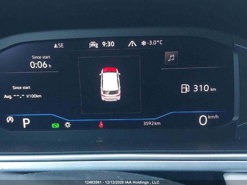 2026 Volkswagen Taos Se VIN: 3VVUC7B21TM013939 Lot: 12483561