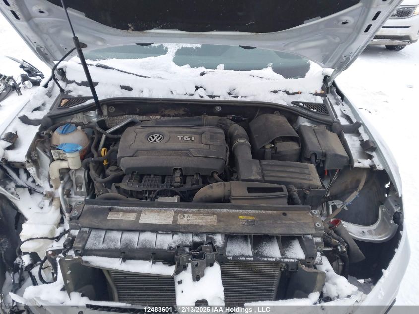 2017 Volkswagen Passat S VIN: 1VWAT7A34HC044801 Lot: 12483601