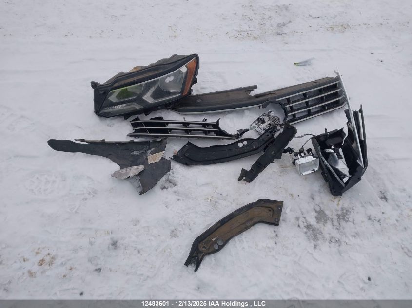 2017 Volkswagen Passat S VIN: 1VWAT7A34HC044801 Lot: 12483601