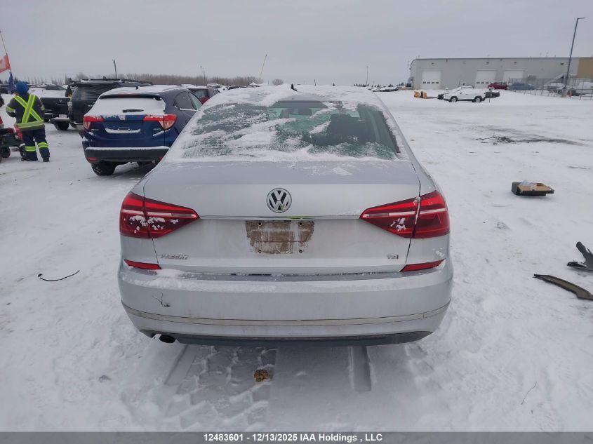 2017 Volkswagen Passat S VIN: 1VWAT7A34HC044801 Lot: 12483601