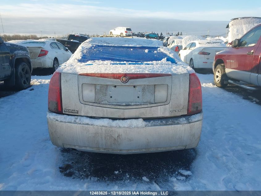 2007 Cadillac Cts VIN: 1G6DM57T870102839 Lot: 12483625