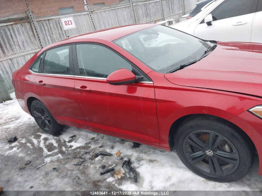 2024 Volkswagen Jetta Comfortline VIN: 3VWEM7BUXRM021092 Lot: 12483641