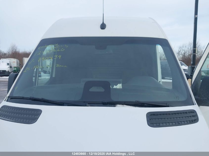 2025 Mercedes-Benz Sprinter 2500 VIN: W1Y4KCHY5SP790439 Lot: 12483660