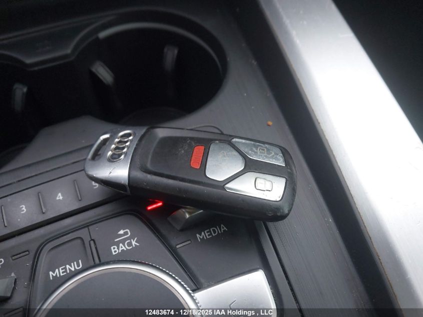 2017 Audi A4 2.0T Progressiv VIN: WAUENAF45HN024605 Lot: 12483674