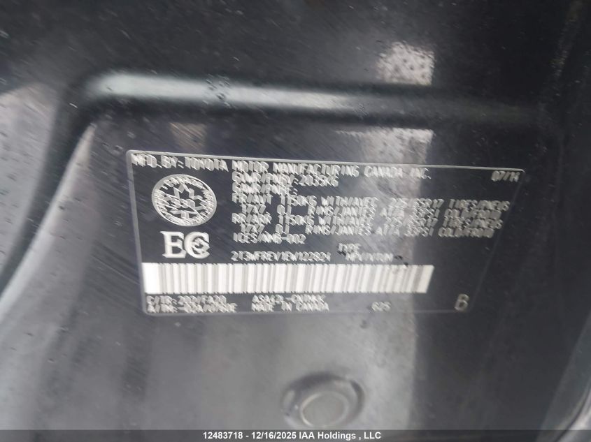 2014 Toyota Rav4 Xle VIN: 2T3WFREV1EW122824 Lot: 12483718