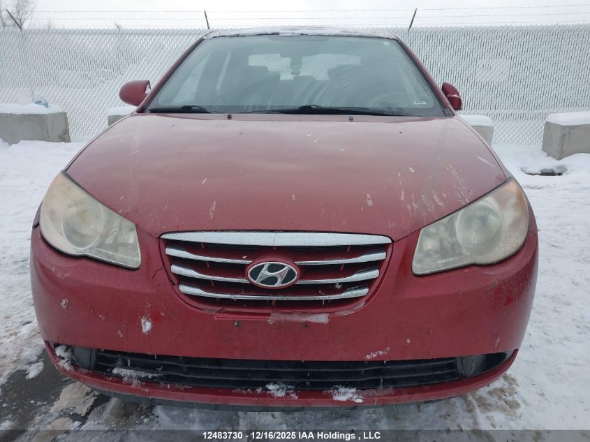 2010 Hyundai Elantra Blue/Gls/Se VIN: KMHDU4BD4AU916960 Lot: 12483730