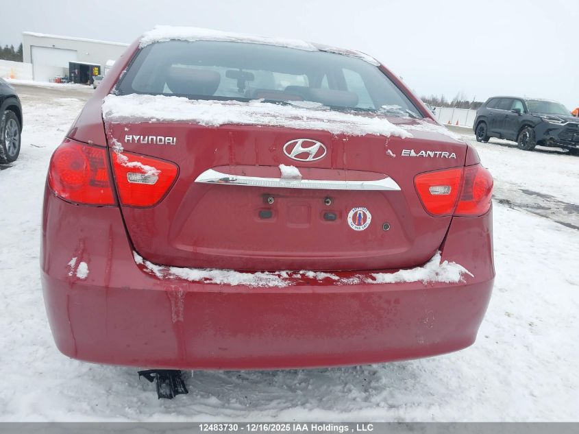 2010 Hyundai Elantra Blue/Gls/Se VIN: KMHDU4BD4AU916960 Lot: 12483730
