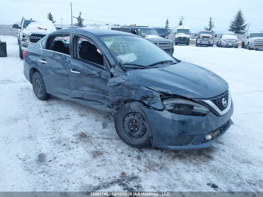 3N1AB7AP4JY280647 2018 Nissan Sentra S/Sv/Sr/Sl auction photo 1