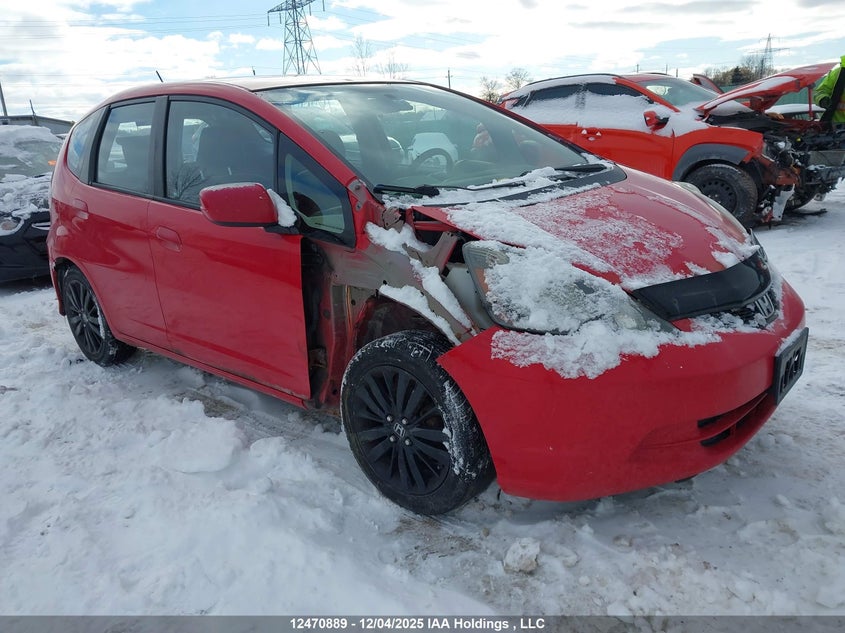 LUCGE8H57D3008594 2013 Honda Fit Lx auction photo 1