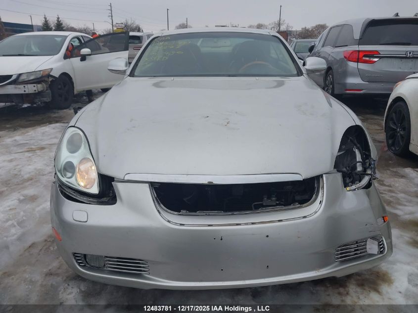 2002 Lexus Sc 430 VIN: JTHFN48Y320025277 Lot: 12483781