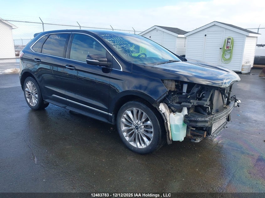 2FMPK4K9XMBA53543 2021 Ford Edge Titanium auction photo 1