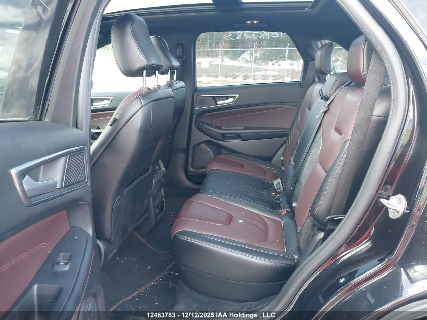 2021 Ford Edge Titanium VIN: 2FMPK4K9XMBA53543 Lot: 12483783