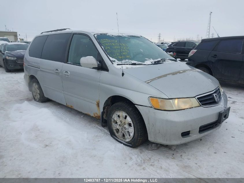 2004 Honda Odyssey Ex-L VIN: 2HKRL18974H006443 Lot: 12483787