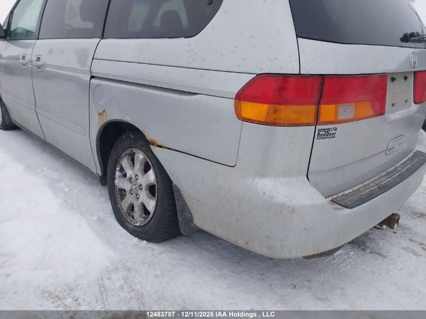 2004 Honda Odyssey Ex-L VIN: 2HKRL18974H006443 Lot: 12483787