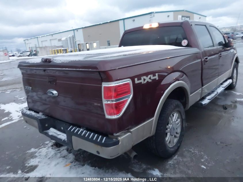 2009 Ford F-150 Fx4/King Ranch/Lariat/Platinum Package/Xlt VIN: 1FTPW14V89KC77344 Lot: 12483804