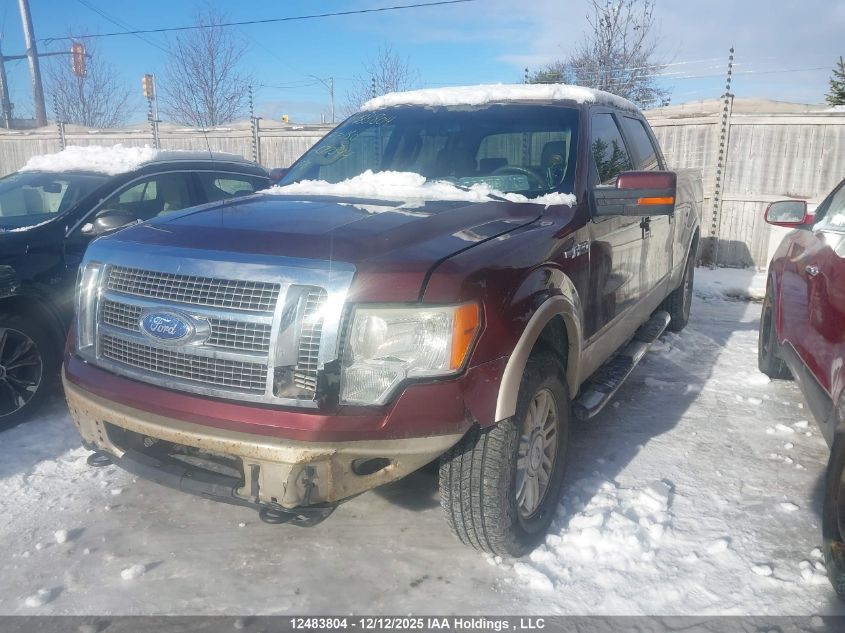 2009 Ford F-150 Fx4/King Ranch/Lariat/Platinum Package/Xlt VIN: 1FTPW14V89KC77344 Lot: 12483804