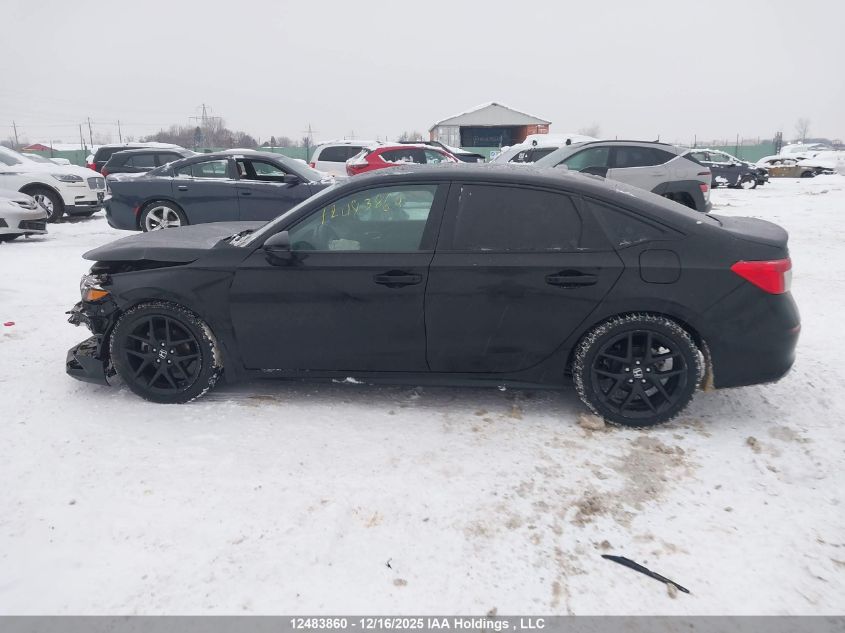 2023 Honda Civic VIN: 2HGFE2F52PH112588 Lot: 12483860