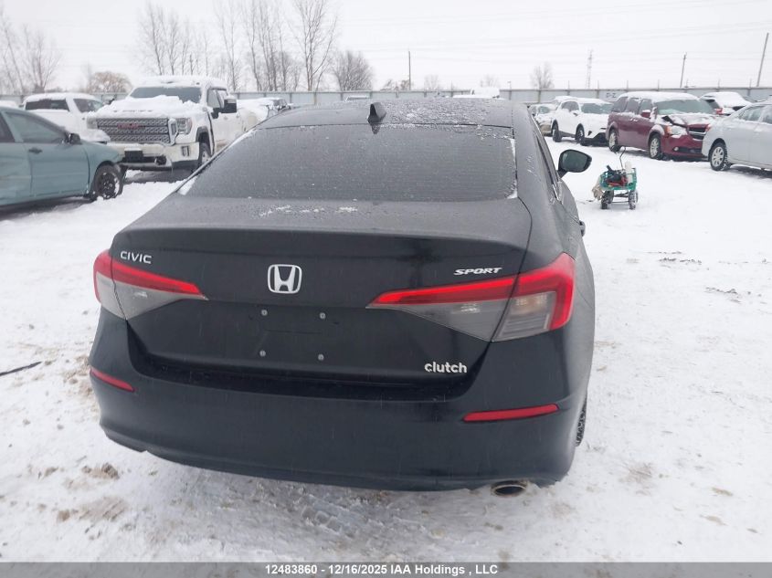 2023 Honda Civic VIN: 2HGFE2F52PH112588 Lot: 12483860