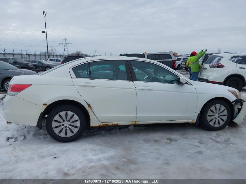 2010 Honda Accord Lx VIN: 1HGCP2F35AA800053 Lot: 12483873